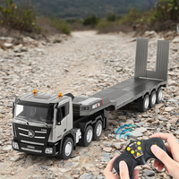 Camion remorque RC Huina 1318, grand camion jouet, voitures électriques et télécommandées pour adultes, alliage radio 9 canaux, cadeau pour enfants