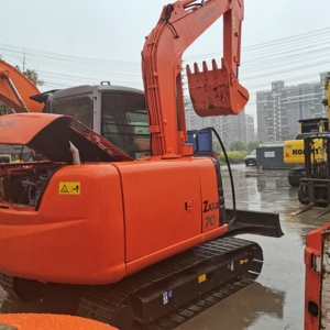 ZX70ไฮดรอลิก HITACHI รถขุดตีนตะขาบพร้อมเครื่องยนต์ KOHLER และปั๊มไฮดรอลิก Huade - Product Image 4