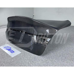 Q50 13-17 Instcok FedEx HighKick Caisse arrière simple en fibre de carbone pour INFINITI Q50 2013-2017 - Product Image 4