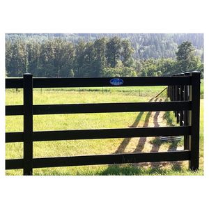 Chất Lượng Cao PVC Vinyl Ngựa Dê Nuôi Hàng Rào Tấm Prima Của Ngân Sách Thân Thiện Nhựa Riêng Tư Hàng Rào Nhà Vườn Cầu Thang Lan can - Product Image 3