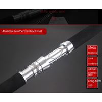 Topline 2.3m fibre de carbone haute qualité POPPER ROD pour la pêche en haute mer Fuji Reel Seat GT Popping Canne à pêche