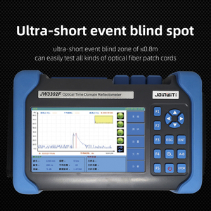 Chất lượng cao 7 inch màn hình cảm ứng OTDR SM/mm 1310/1550nm đa chức năng thời gian miền reflectometer GSM/GPRS/TCP hỗ trợ cho FTTx - Product Image 5