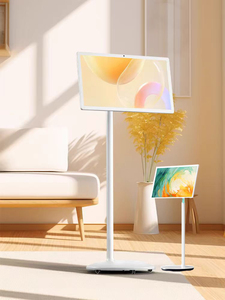 32-Inch Smart <b>TV</b> Portable With <b>LED</b> <b>Backlight</b> White Cabinet HD Definition Fitness Games Touch Screen Video <b>TV</b> <b>LED</b> <b>Backlight</b> Smart - Product Image 5