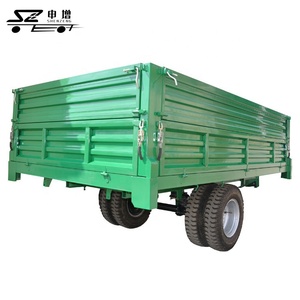 5 Tấn Máy Kéo Xe Đẩy Turntable Trang Trại Trailer Với Hai Trục - Product Image 4