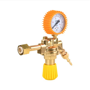 Régulateur de propane de type italien LGP (modèle européen italien) avec manomètre pour propane et acétylène - Product Image 4