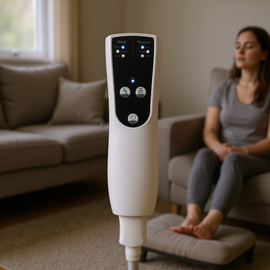 Masseur de jambes à compression d'air, contrôleur LCD, 3 modes, 3 intensités, pour la circulation, soulagement de la douleur, réduction des gonflements - Product Image 2