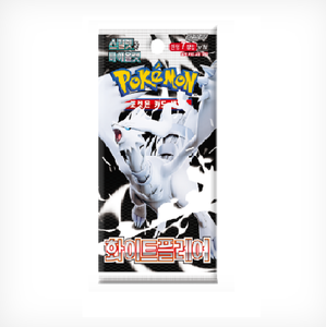 <b>Pokemon</b> Scarlet Violet White Flare Booster Box Korean Unopened Sealed TCG <b>Game</b> Best Gift Children Birthday Card Collection - Product Image 3