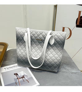 2026春季新款女式手提包单带大容量时尚涤纶衬里肩包 - Product Image 5