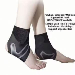Attelle de cheville réglable anti-torsion avec compression et double sangle – Équipement de protection sportive pour la cheville - Product Image 3
