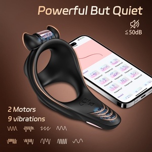 Hot Supplier New Silicone Telescopic Prostate Massager Delay Ejaculation <b>Vibrating</b> Sex Toy for Men - Product Image 6