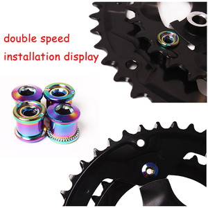 KRSEC MTB singola/doppia velocità Bulloni anello Della Catena di 6.5/8.5 millimetri ruota di Catena Della Bicicletta Vite di altre parti di biciclette - Product Image 5