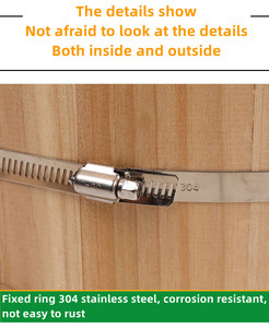 Equipo de apicultura de madera, caja de <span class=keywords><strong>colmena</strong></span> para abejas, casa de hotel, <span class=keywords><strong>colmena</strong></span> de flores, barril langstroth, otros animales - Product Image 5