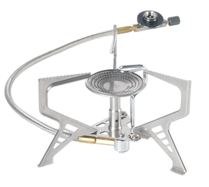 Cuisinière à gaz portable OEM ODM avec brûleur à distance pour camping en plein air, randonnée et aventures en pleine nature - Product Image 1