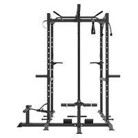 Equipo de Gimnasio Multifuncional Comercial Power Rack |   Máquina de Entrenamiento Multifuncional Smith Squat Cable Crossover de Acero de Alta Calidad