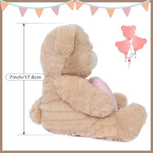 Orsacchiotto di Peluche con Occhi in Plastica e Ricami, Vendita all'Ingrosso, Regalo per la Festa della Mamma - Product Image 3