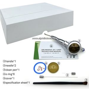 L'équipement de remplissage de nettoyage des dents minimise les dommages Clinique Oxyde <span class=keywords><strong>d</strong></span>'aluminium Sableuse Prophy Jet Polisseuse <span class=keywords><strong>d</strong></span>'air <span class=keywords><strong>dentaire</strong></span> - Product Image 6