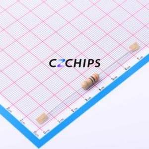 Résistance traversante CR1W-30ohm 5%-6T63, composant traversant (THT), D4.5xL11mm, film carbone 30Ohm 5% 500V - Product Image 1