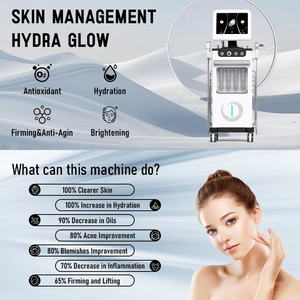 Equipo de Cuidado Facial con Hidro-Oxígeno 14 en 1, Precio de Fábrica 2025, Máquina de Belleza para el Cuidado de la Piel, Rejuvenecimiento Cutáneo, Spa de Belleza - Product Image 3