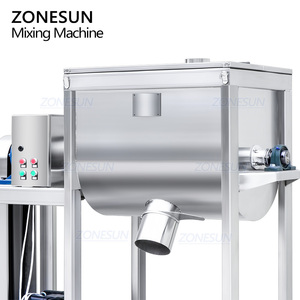 เครื่องผสมผงแบบแนวนอน ZONESUN ZS-BM200 สำหรับอะคริลิก ผงแห้ง ผงเครื่องเทศ ผงเคมี - Product Image 5