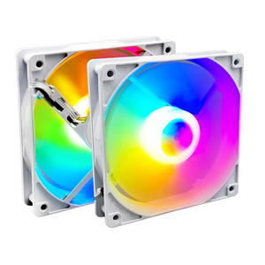Manmu Factory 'S Beste Kwaliteit 120Mm Rgb Pc Case Koeler Ventilator Gaming 12V Computerventilator 25Mm Plastic Vloeistoflager 1200 Rpm 58cfm - Product Image 3