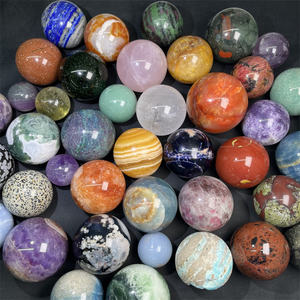 Sphère de pierre de guérison en cristal naturel en gros boule de cristal sphère de <span class=keywords><strong>quartz</strong></span> clair pour la guérison - Product Image 6