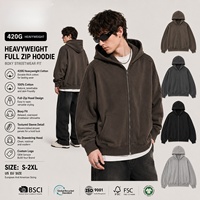 Sweat-shirt surdimensionné à col rond pour homme, personnalisé, 420 GSM, 100 % coton, lavage vintage, patchwork, streetwear, fabricant