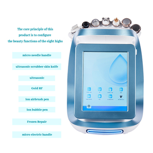<span class=keywords><strong>NOVA</strong></span> Aqua Peeling Smart Ice Blue Plus Hydra Petite Bulle Jet D'oxygène Spray Nettoyant Pour Le Visage Hydro Microdermabrasion Machine Za - Product Image 1