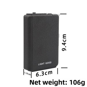 Étui à cigarettes automatique <span class=keywords><strong>de</strong></span> luxe en métal (lot <span class=keywords><strong>de</strong></span> 10) avec briquet intégré, design créatif noir givré/encens, logo personnalisé - Product Image 5