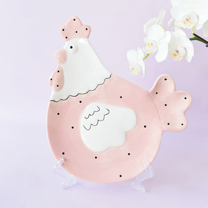 <span class=keywords><strong>Assiette</strong></span> <span class=keywords><strong>en</strong></span> céramique personnalisée pour dessert, petit-déjeuner, goûter, <span class=keywords><strong>assiette</strong></span> <span class=keywords><strong>en</strong></span> céramique pour poulet, soucoupe à dessert - Product Image 1