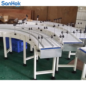 Yüksek mukavemetli güçlü kavisli modüler konveyör bant makinesi lojistik konveyör - Product Image 5