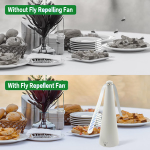 Lame olografiche per ventilatori da tavolo da esterno repellente per insetti repellenti per cena a casa falene a batteria trappole allo stato solido - Product Image 6