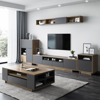 Table basse moderne en bois, forme carrée, moderne et légère, pour maison, salon, meubles de maison, loisirs, Table basse