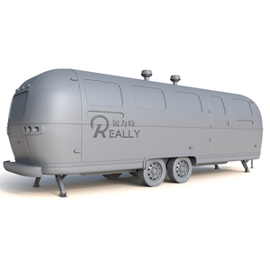 Kiosco de barbería de salón de concesión rápida para caravana de remolque OEM de comida callejera móvil personalizado a la venta - Product Image 1