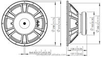 AG V12 LF Driver Interface NL4 250W/500W Plage de fréquences 50Hz-3kHz Garantie de puissance à consulter Origine CN/GUA