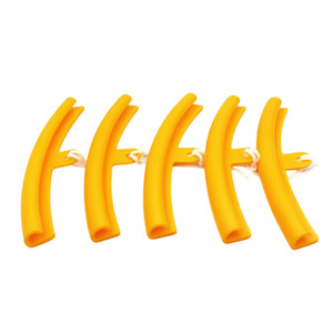Protector de llanta de 20 cm, tira de goma anticolisión para reparación de neumáticos, color amarillo - Product Image 3