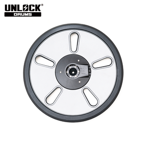 UNLOCK Pro 18" ไซม์บัลไฟฟ้าแบบสองโซน สีดำ พร้อมฟังก์ชัน Crash/Ride และ Choke |   พื้นผิวซิลิโคนลดเสียงรบกวน |   พร้อมสำหรับสตูดิโอ/เวที | - Product Image 4