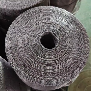 304 Stainless Steel Plain Weave Woven <b>Wire</b> <b>Mesh</b> Roll with Cutting Service - Product Image 2