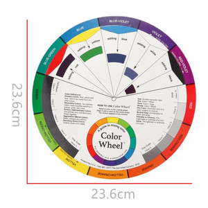 Tatuaggio guida ruota dei colori per il sopracciglio pigmento per il labbro trucco permanente tavolozza di colori misti ruote guida arte classe di insegnamento strumento - Product Image 3