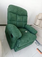 Fauteuil à bascule moderne de luxe pour salon, chaise longue individuelle rembourrée pour adulte, mobilier de détente intérieur pour chambre à coucher