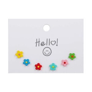 INS mode S925 argent aiguille boucles d'oreilles trois pièces ensemble mignon fille lapin papillon boucles d'oreilles ensemble bijoux - Product Image 5