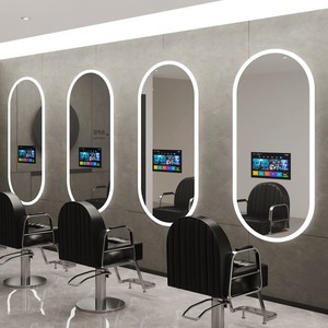 Espejo LED para Salón de Belleza, con Luz, de Pie o de Pared, Especial para Peluquería, Permanente, Tinte y Barbería - Product Image 2