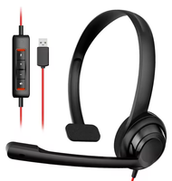 Headset Poly Plantronics Blackwire 3310 M USB-C Berkabel Satu Telinga dengan Mikrofon Boom Koneksi USB-C