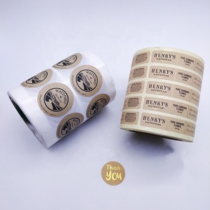 Etichette in Carta Kraft Marrone Stile <span class=keywords><strong>Vintage</strong></span> Retrò per Decorazioni Scrapbooking e Confezioni Regalo in Stile Antico - Product Image 2