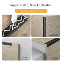 Profilé en aluminium en L, protection d'angle à 90 degrés, bande décorative pour carrelage, bande de protection anti-collision pour mur, style moderne