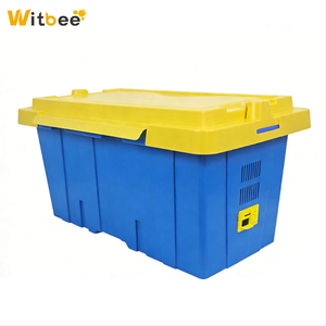 Nuc Box For Transporting Bees 5 <b>Frames</b> Nuc Box with Locking Lid for Commercial Beekeeper Bee Box - Product Image 1