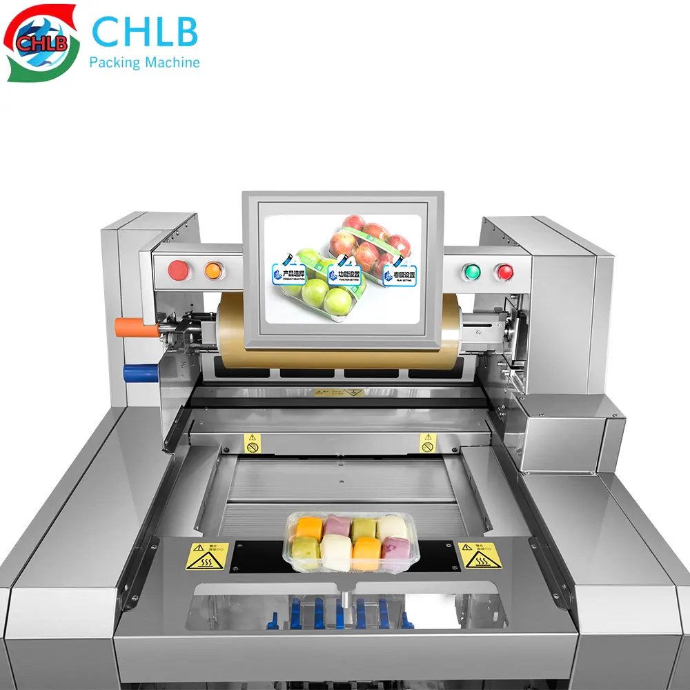 CHLB Vassoio Pellicola trasparente Shrink pacchetto di tenuta della macchina e vassoio di cibo wrap macchina