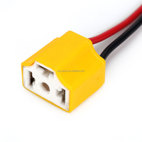 Connecteur de douille pour ampoule de phare antibrouillard en céramique LED H7 H4 pour voiture, camion, douille de lampe LED H7 H4 9005 9006 en céramique, adaptateur de douille