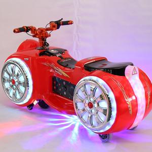 Future Chariot Fairground Funny Amusement Park Rides Motocyclette électrique à piles sur des autos tamponneuses à vendre 350W 6-8h - Product Image 2