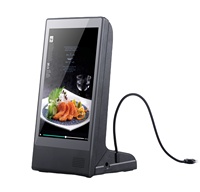Écran publicitaire numérique LCD Android de table FYD-898 de 8 pouces avec batterie externe 23200 mAh