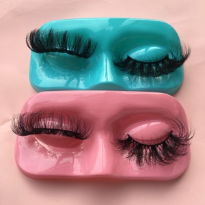 Bán buôn con người Lông mi giả Cils <span class=keywords><strong>d</strong></span>ày Lash fluffi pestaas <span class=keywords><strong>d</strong></span>ải tự nhiên Nga Faux Mink LÔNG MI LÔNG mi bán buôn Mink - Product Image 4